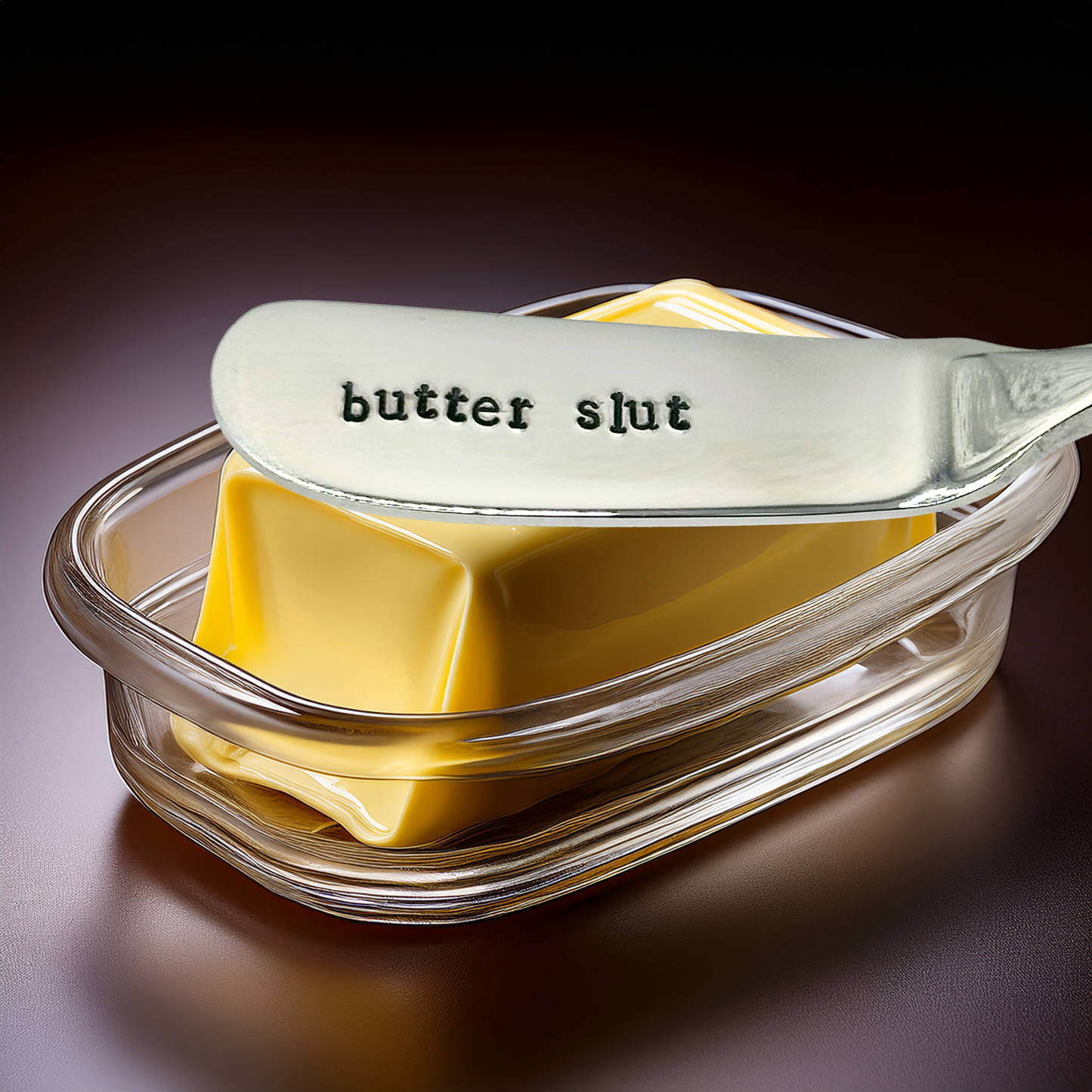 Butter Slut. Funny butter knife