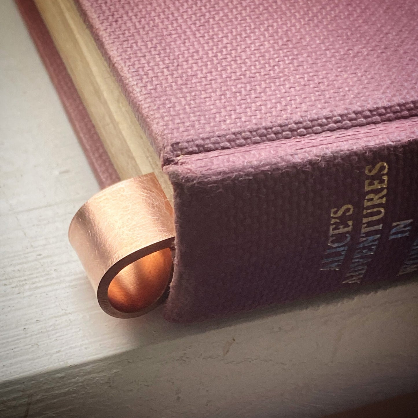 7 CHAPTERS DOWN FOREVER TO GO. COPPER 7TH WEDDING ANNIVERSARY TRADITIONAL GIFT