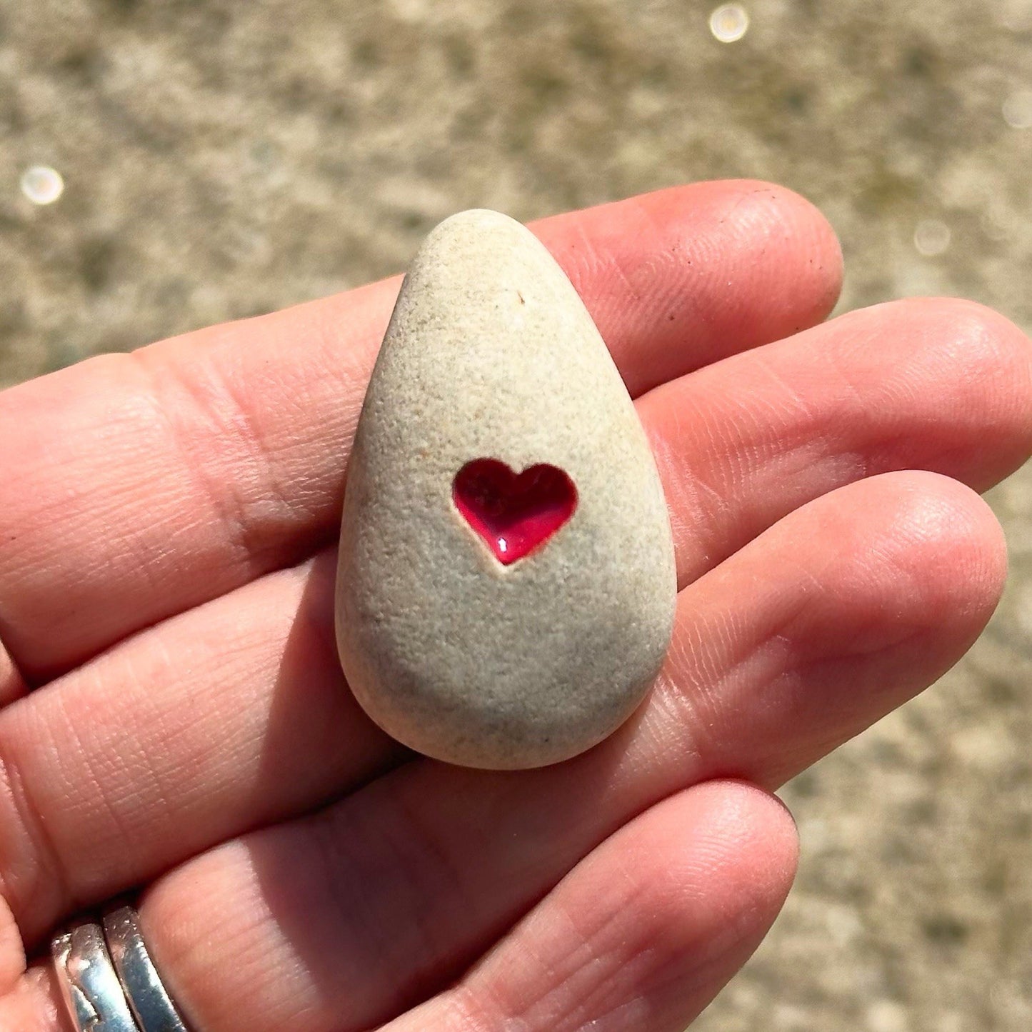 little pocket hug heart token keepsake gift